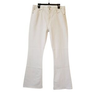 J. Crew Skinny Flare Jeans White Wash Size 26 NWT $158 BO801‎